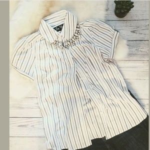 In Vain Career White Top